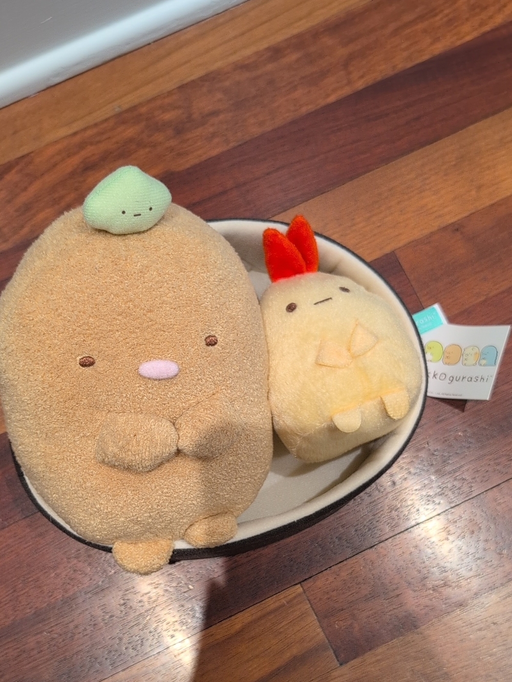 Sumikko Gurashi Tonkatsu And Shrimp Ebi Bento Plush